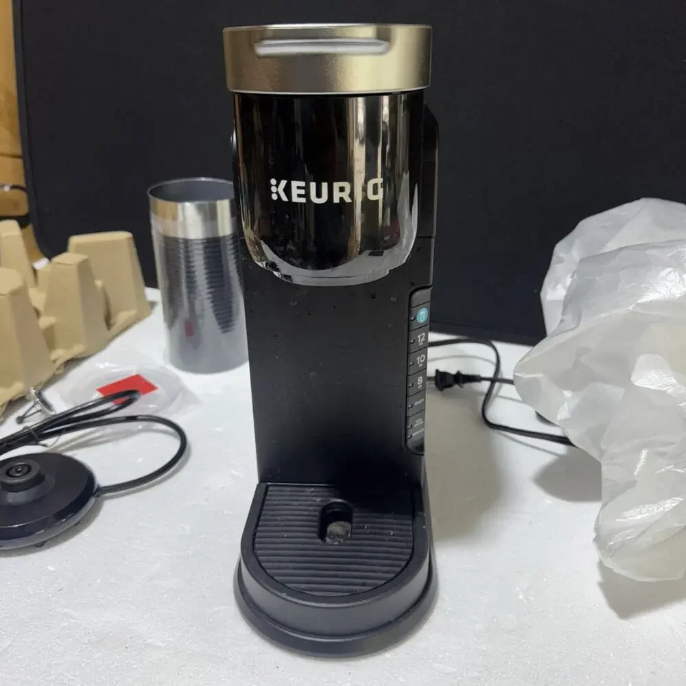Keurig K-Café Barista Bar Single Serve Coffee Maker & Frother w/ Reusable Filter